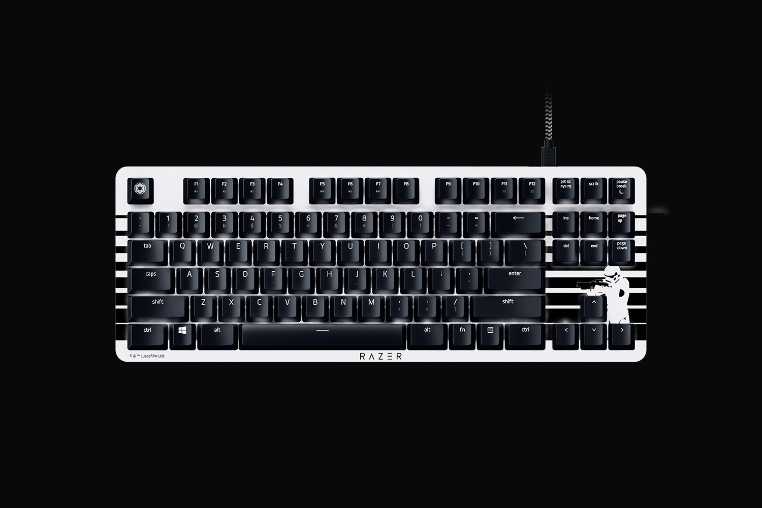 Razer BlackWidow Lite, Mercury White - Купить белую TKL Razer BlackWidow Lite, Mercury White - Купить белую TKL