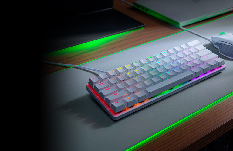 Купить Razer Huntsman Mini Purple Clicky Optical Switch черный