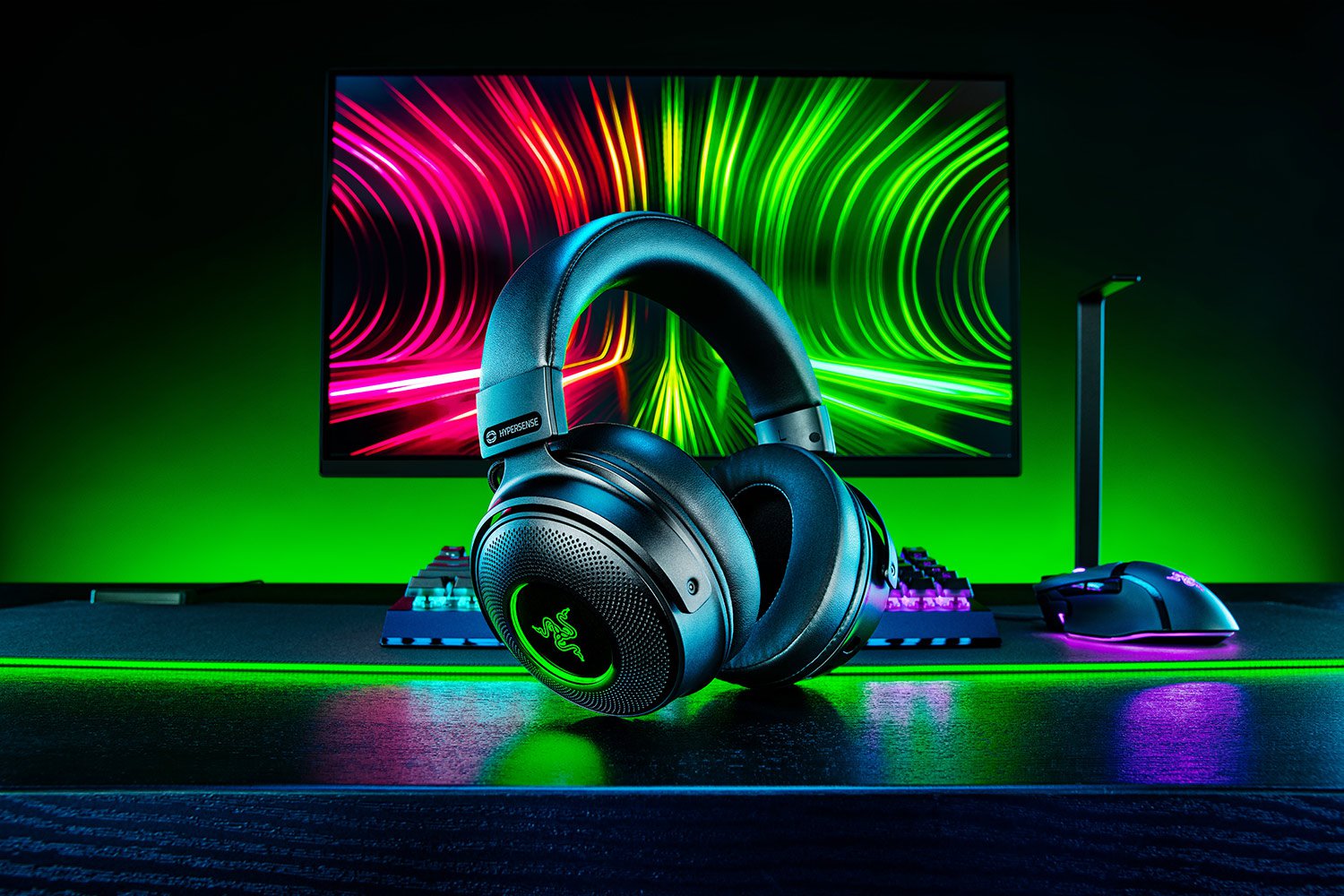 RAZER KRAKEN V3 PRO 美品 Razer Kraken V3 Pro — Купить беспроводную гарнитуру с