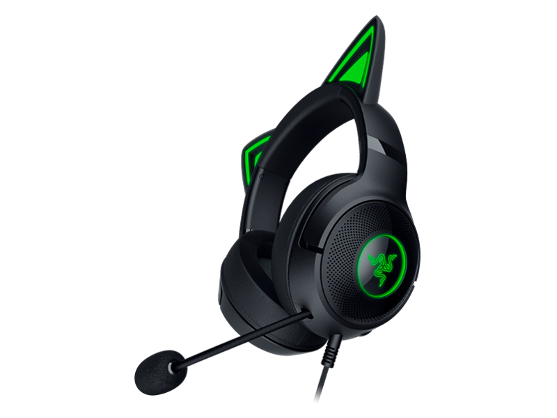 Razer Kraken Kitty V2 — Купить USB-гарнитуру с ушками и подсветкой