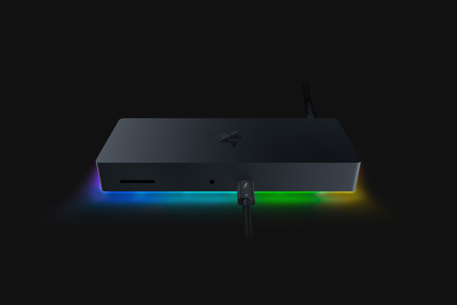 Razer Thunderbolt™ 4 Dock Chroma - Black Amazon.co.jp: Razer Thunderbolt 4 Dock Chroma ドッキング