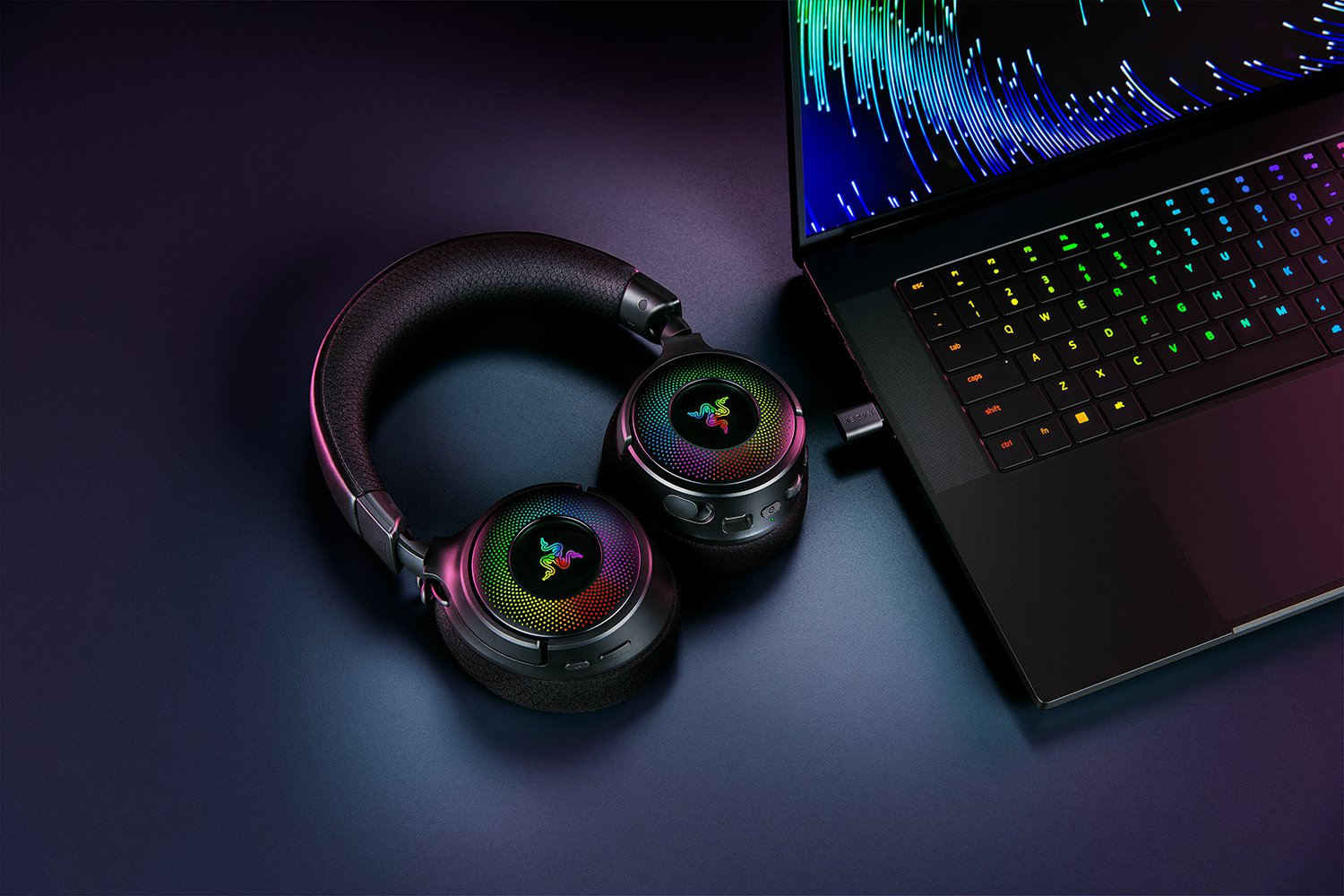 Razer Kraken V4 — Купить беспроводную гарнитуру с RGB-подсветкой