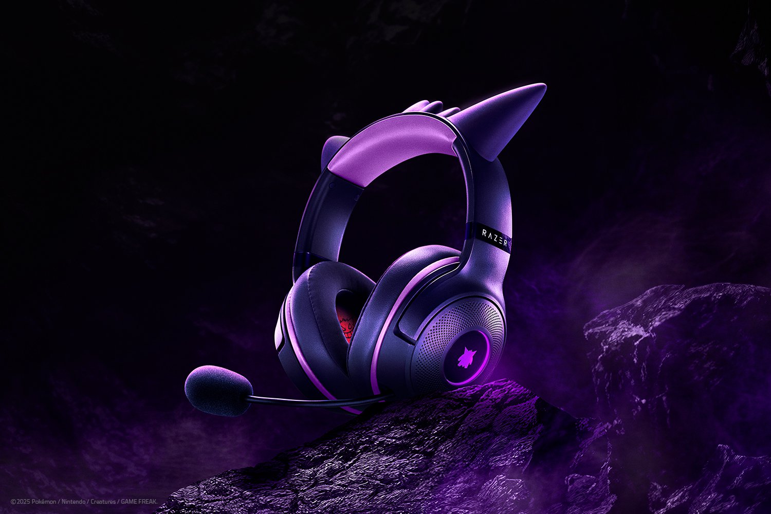 Купить Razer Kraken Kitty V2 Pokemon Gengar Edition [RZ04-04730300