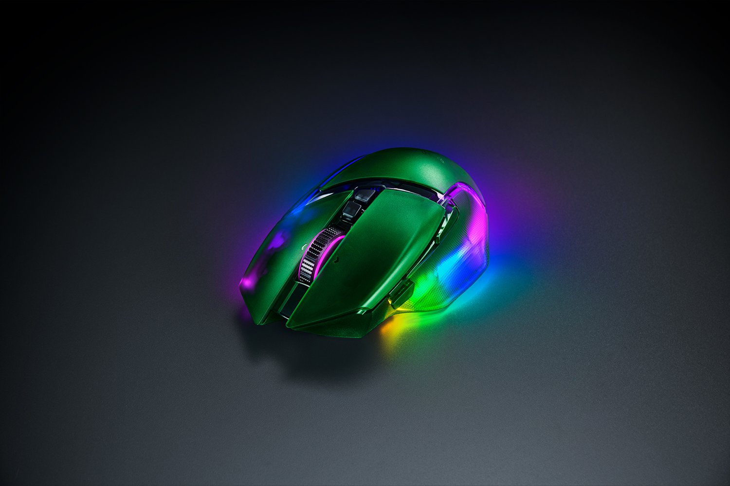 Купить Razer Basilisk V3 Pro 35K зеленый Phantom Edition [RZ01