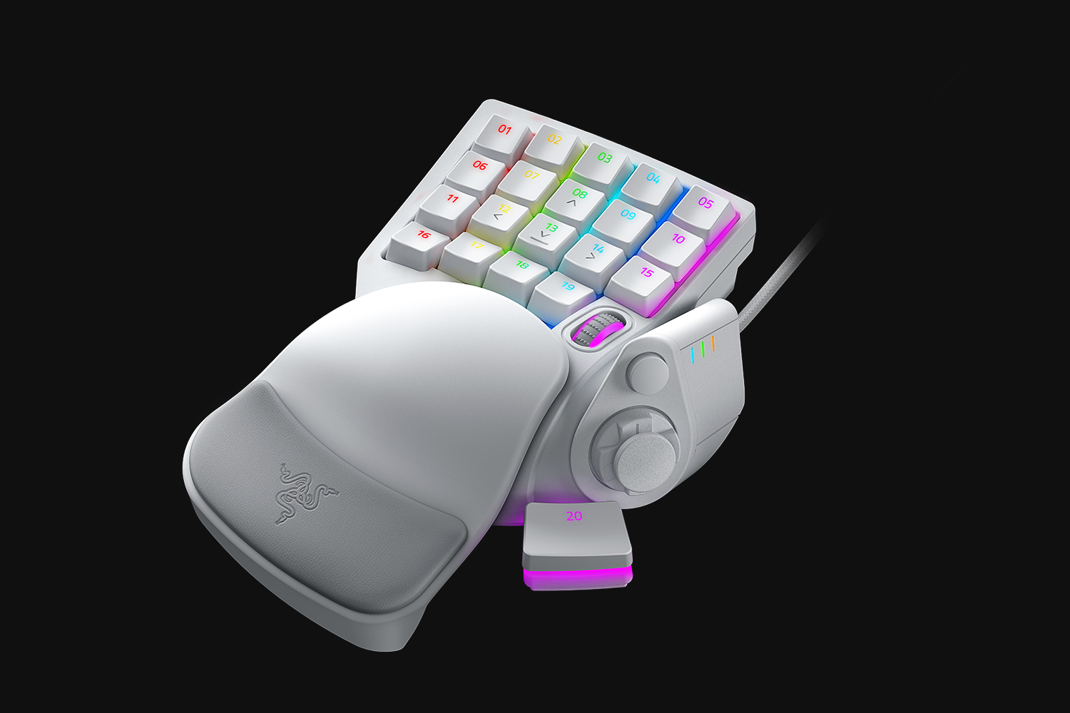 キーボード Razer Tartarus Pro Merctry White Amazon.com: Razer Tartarus Pro Gaming Keypad: Analog-Optical