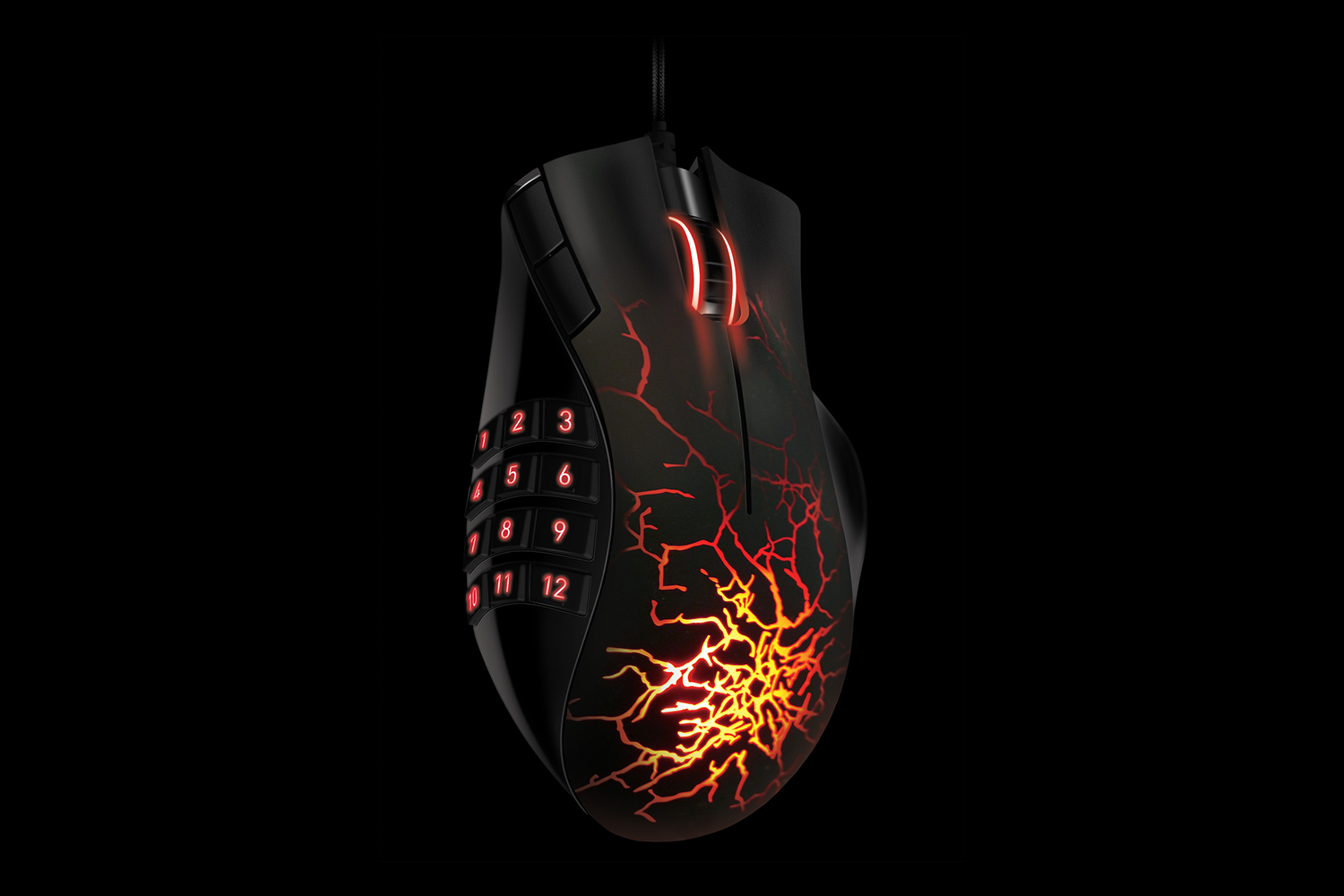 Razer Naga Molten Special Edition игровая мышь для ММОG