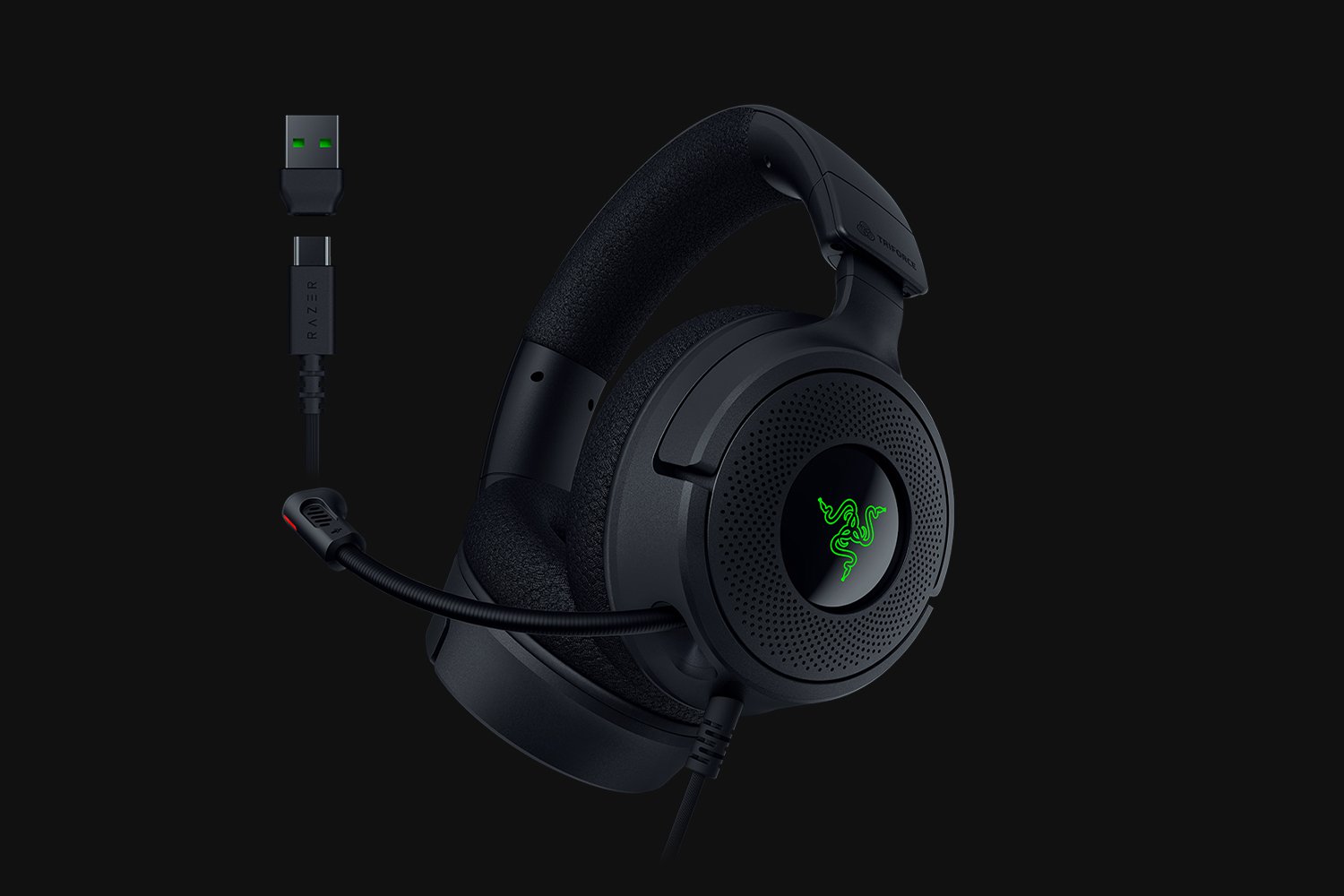 Razer Kraken V4 X — Купить игровую гарнитуру с RGB-подсветкой на