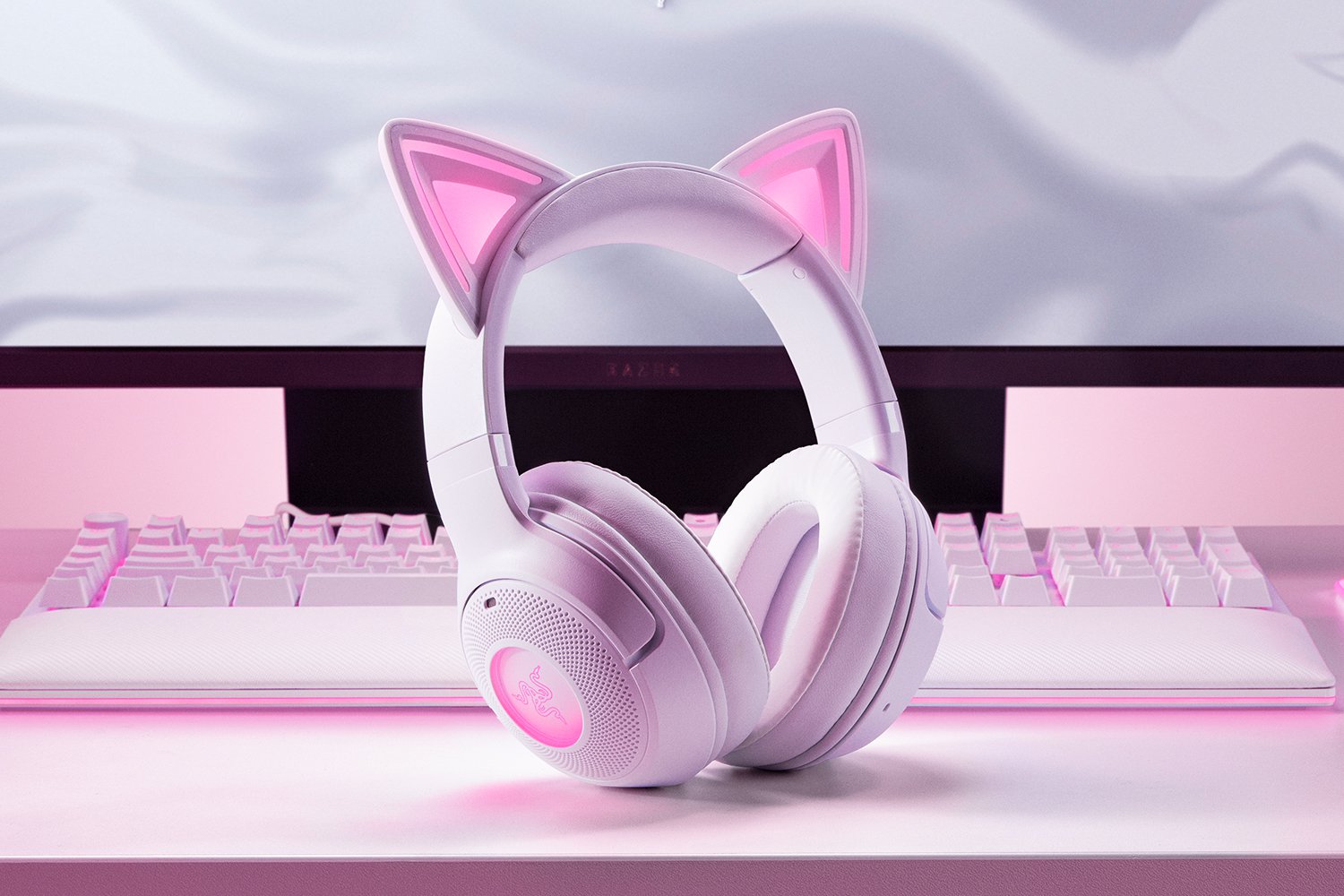 Razer Kraken Kitty V2 BT, White
