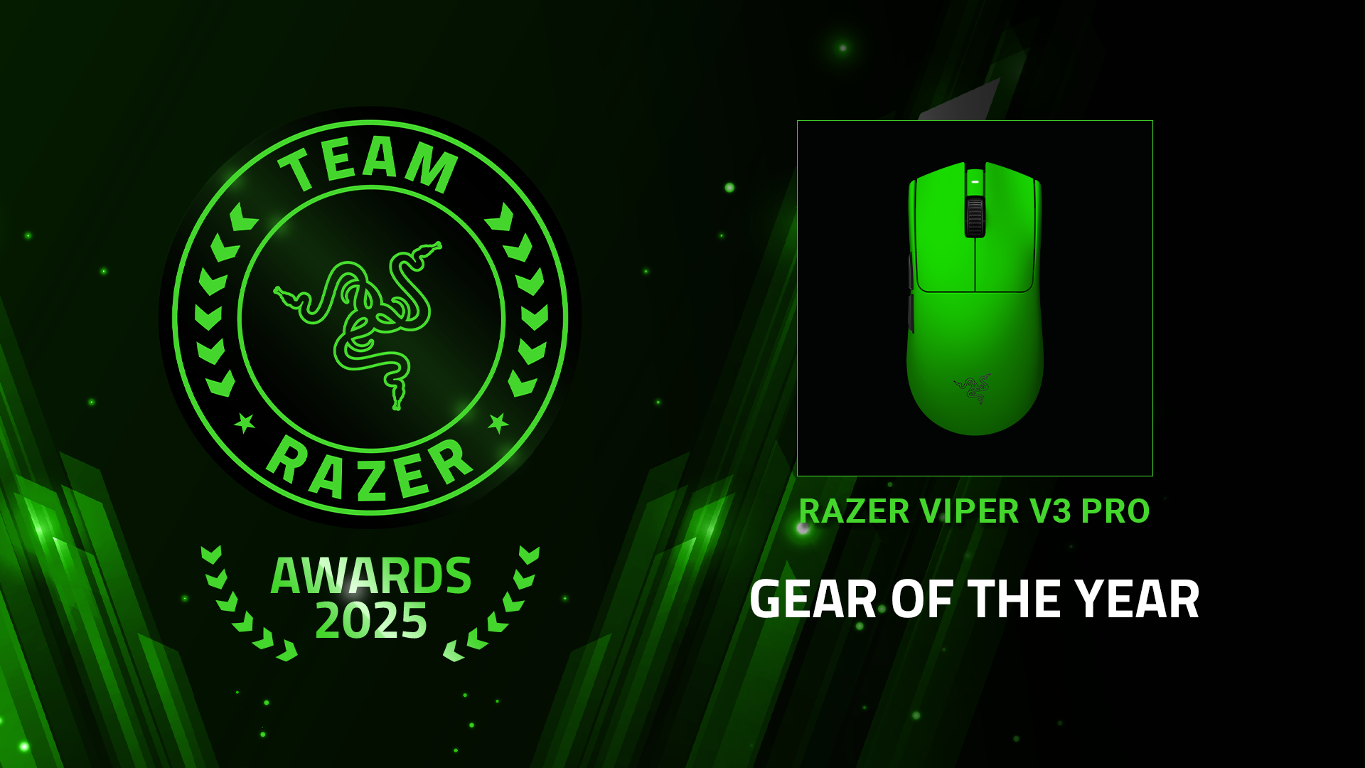 Празднование совершенства: Team Razer Awards 2025