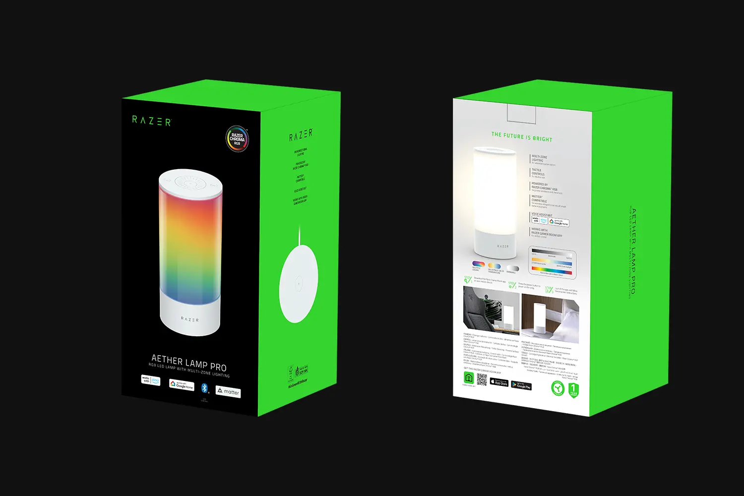 Купить Razer Aether Lamp Pro [RZ43-04080100-RGWB] в интернет