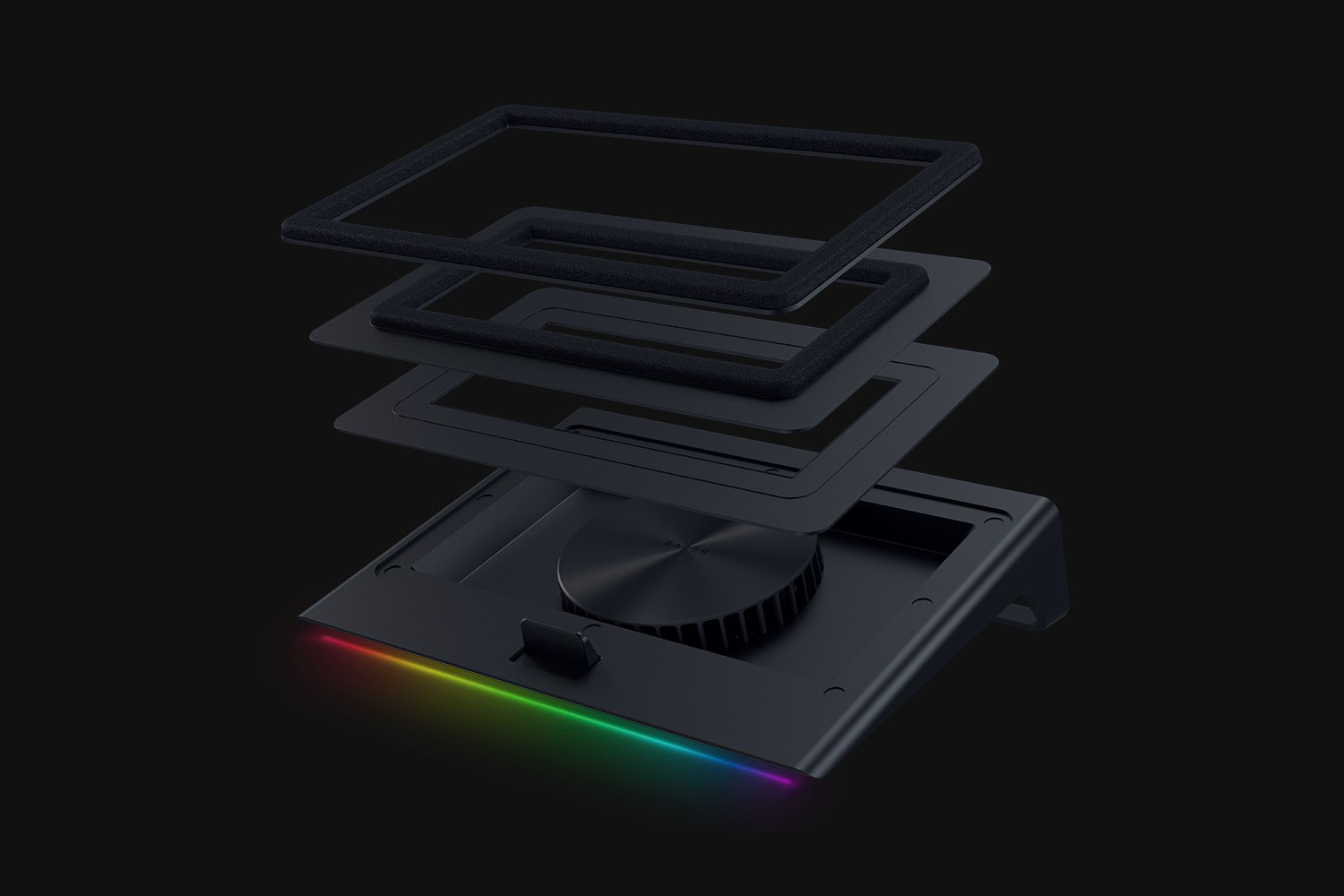Razer Laptop Cooling Pad — Купить охлаждающую RGB подставку