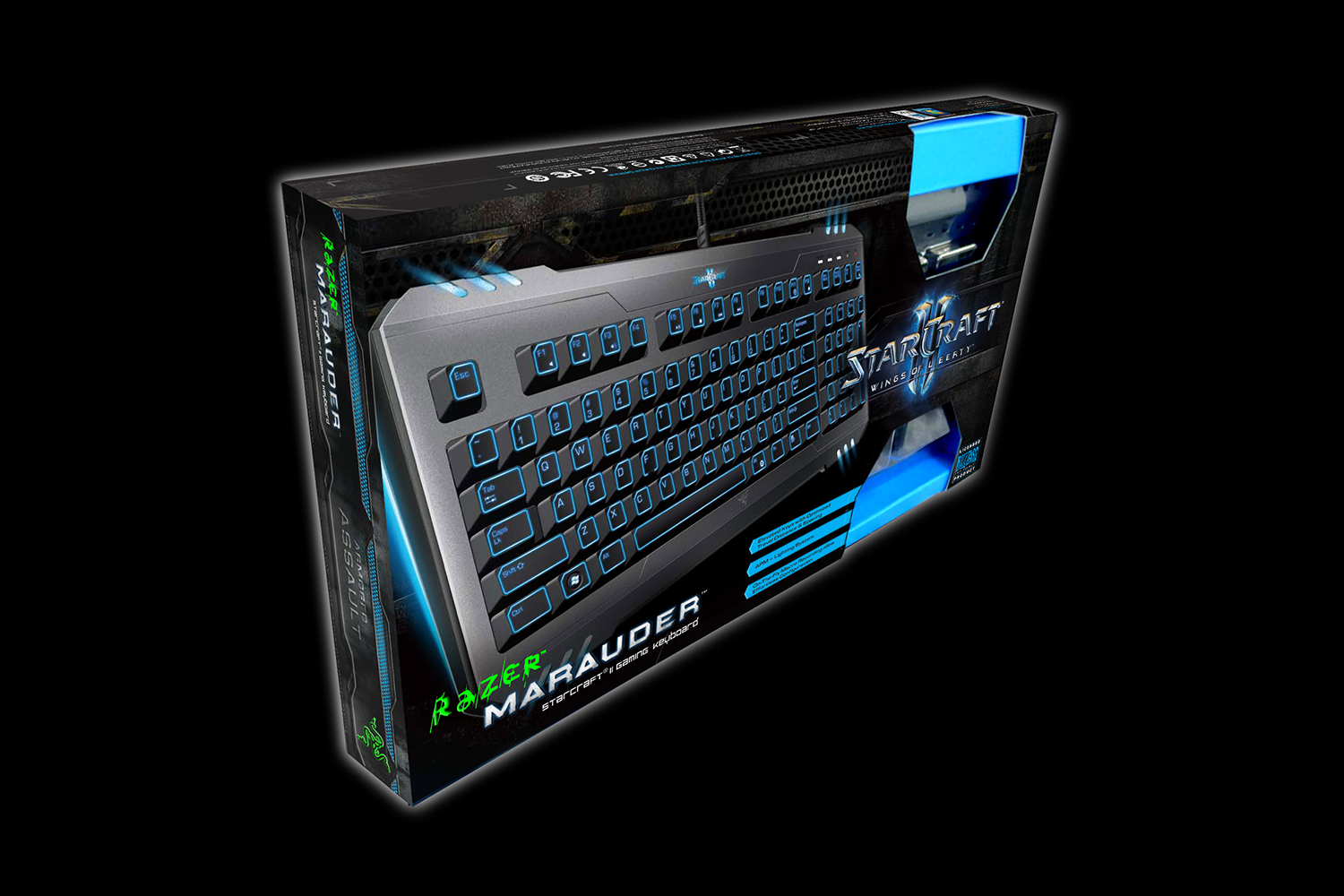 Razer Marauder StarCraft II - игровая клавиатура Razer Marauder StarCraft II - игровая клавиатура