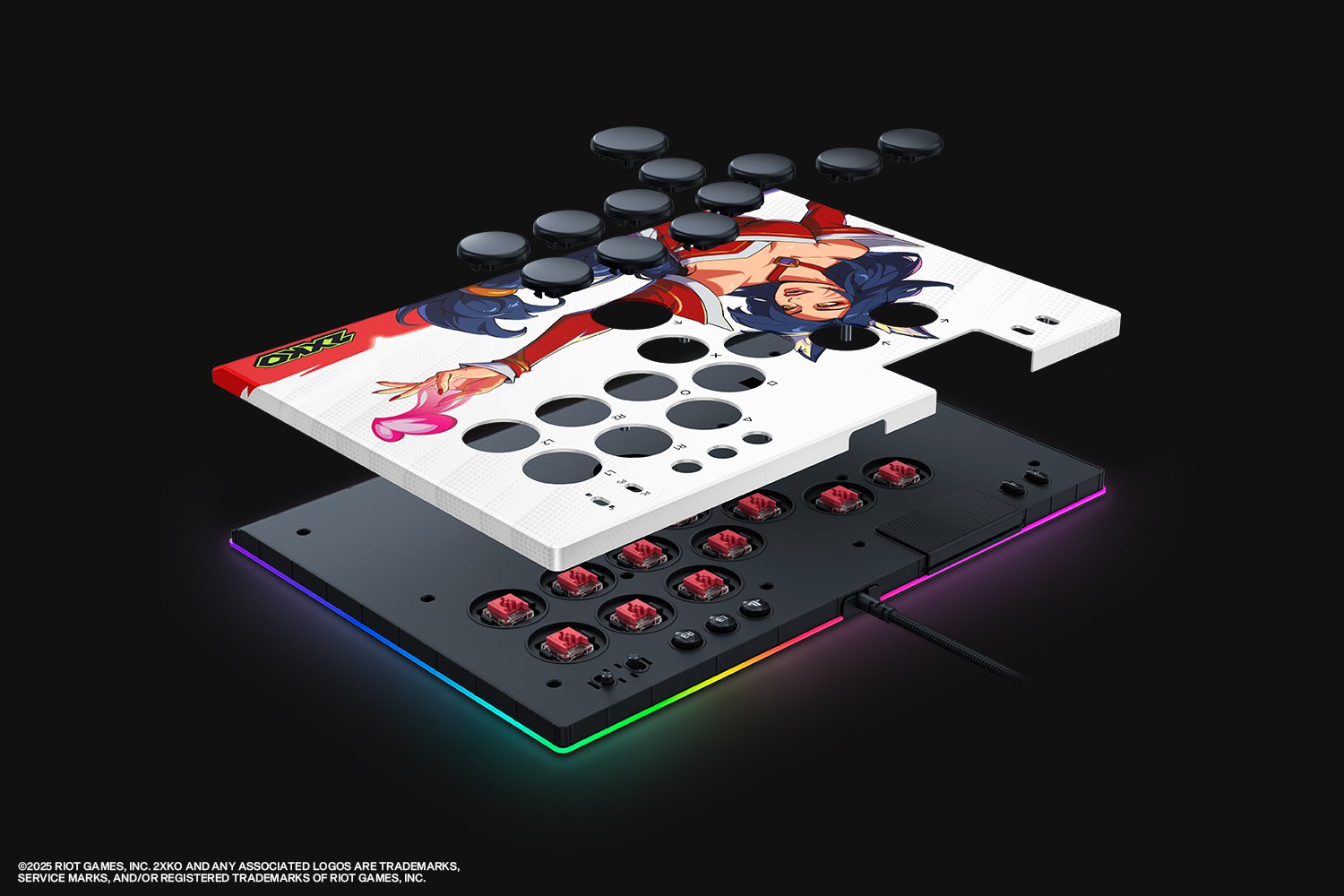 Razer Kitsune — Купить кнопочный аркадный контроллер на Razer.ru